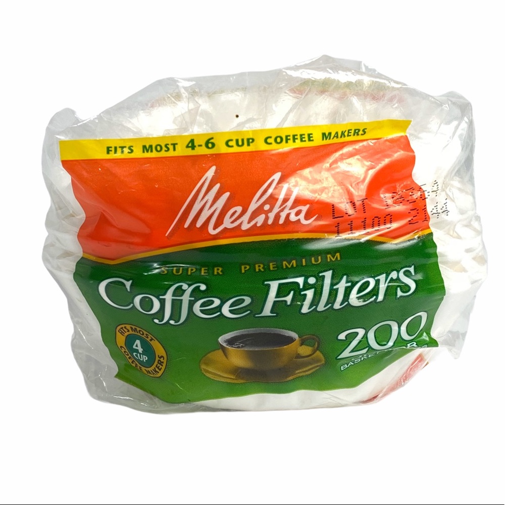 Melitta Super Premium‎ Coffee Basket White Filters